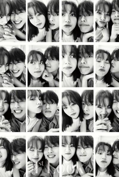 대국민 류준열 눈치게임? 역대급 화보 찍은 혜리·장기용