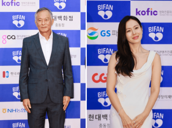 (왼쪽부터) 두기봉 감독, 손예진 배우