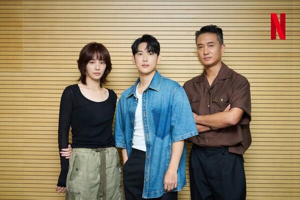 박규영, 임시완, 조우진(왼쪽부터)