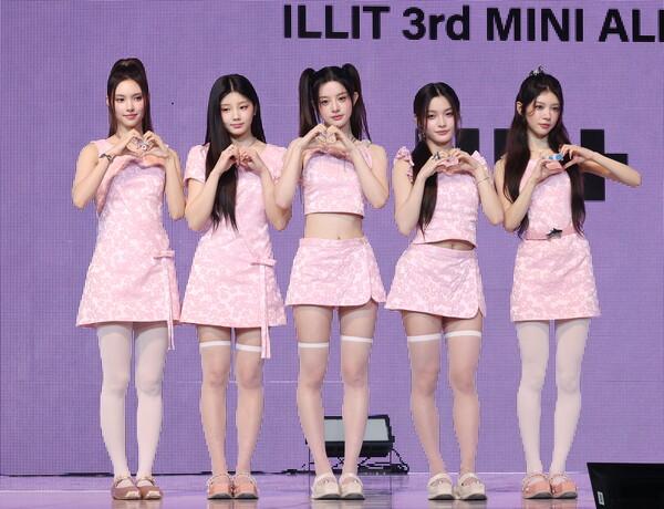 아일릿의 새 미니앨범 ‘밤’, 신곡 '빌려온 고양이'로 마법소녀 변신…"피맛 날 정도로 보컬 연습"
