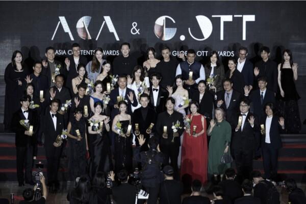 지난해 글로벌 OTT 어워즈 [부산국제영화제 제공]
