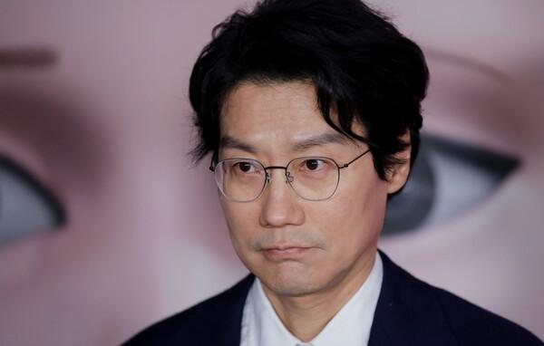 뉴욕 플라자호텔 〈오징어 게임〉 시즌3 시사회에 참석한 황동혁 감독 [AFP=연합뉴스 자료사진]