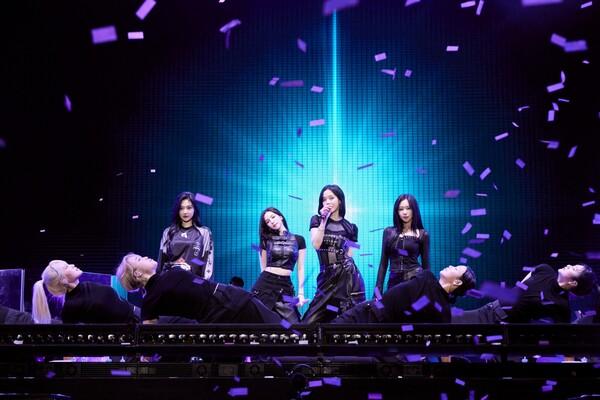Aespa performing at the 'Mawazine Festival' in Morocco [Provided by SM Entertainment]